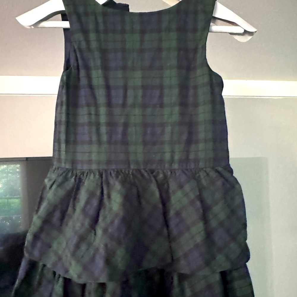 Crewcuts Dress Green and Blue-8